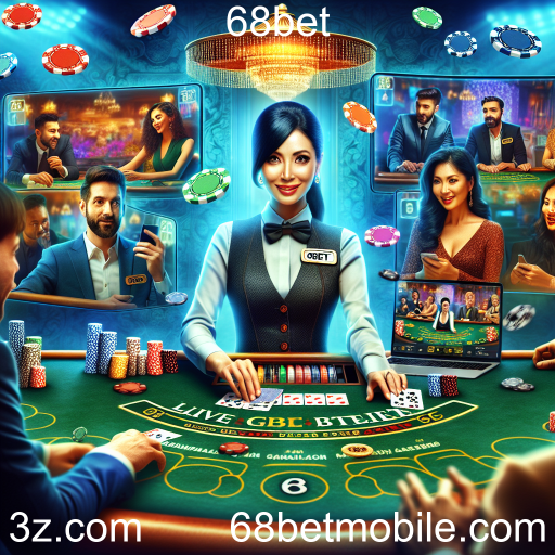 Desfrutando do Casino ao Vivo no 68bet: A Emoção dos Jogos em Tempo Real